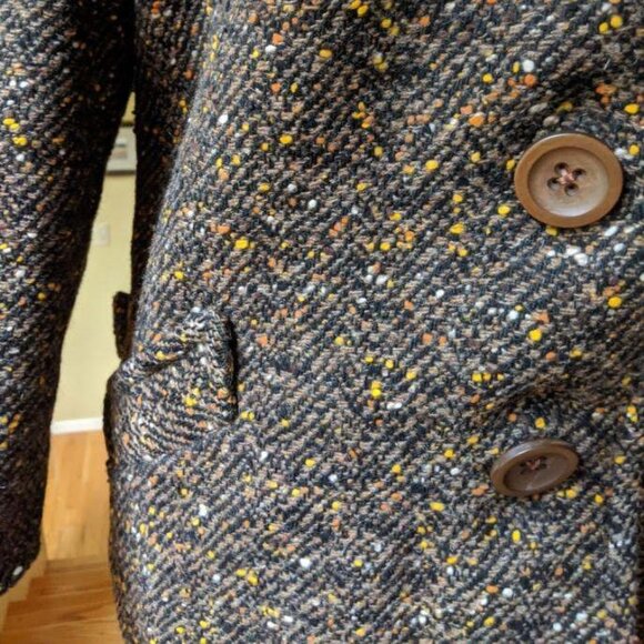 Vintage Brown Tweed Suit by Snyder-Craft of CA, Flattering Style, On Trend - Picture 12 of 16